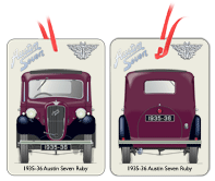 Austin Seven Ruby 1935-36 Air Freshener